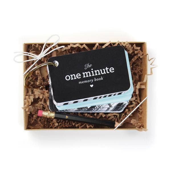 Blue One Minute Memory Book™ Starter Ring