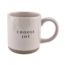 Load image into Gallery viewer, Choose Joy Stoneware Coffee Mug
