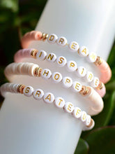 Load image into Gallery viewer, Inspirational stretch beaded bracelets
