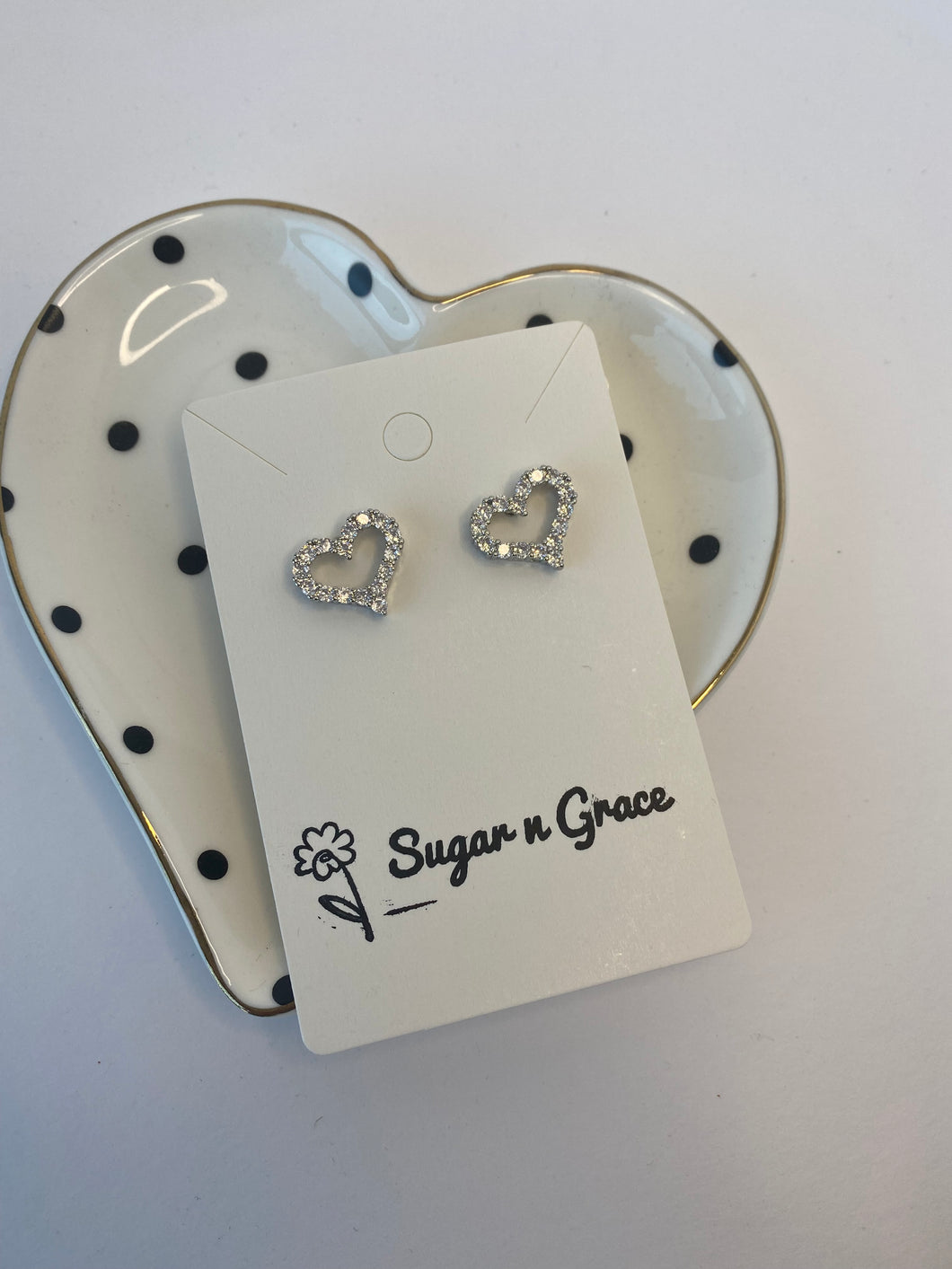 Diamond Love earrings