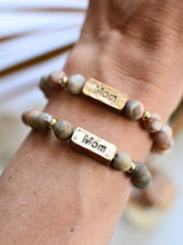 Load image into Gallery viewer, MOM stone bracelet
