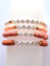 Load image into Gallery viewer, Inspirational stretch bead bracelets
