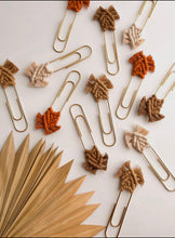 Load image into Gallery viewer, Macrame Bookmark Jumbo Paper Clip
