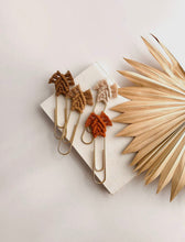 Load image into Gallery viewer, Macrame Bookmark Jumbo Paper Clip
