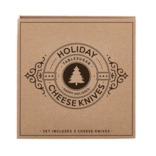 Load image into Gallery viewer, Holiday Cheese Knives
