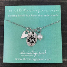 Load image into Gallery viewer, For the Love of a Nurse Necklace
