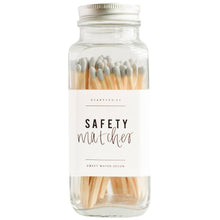 Load image into Gallery viewer, Grey Safety Matches - Glass Jar
