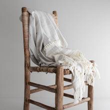 Load image into Gallery viewer, Hand Woven Roan Throw Gray
