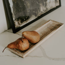 Load image into Gallery viewer, Rectangular Rustic Wood Decorative Tray
