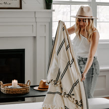 Load image into Gallery viewer, Kate Turkish Cotton Throw Blanket
