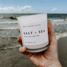 Load image into Gallery viewer, Salt and Sea Soy Candle
