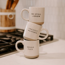 Load image into Gallery viewer, Be Still + Know Coffee Mug

