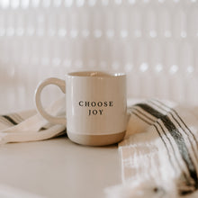 Load image into Gallery viewer, Choose Joy Stoneware Coffee Mug
