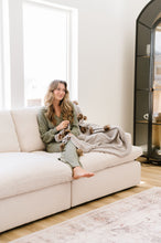 Load image into Gallery viewer, Chenille Pom Blanket
