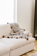 Load image into Gallery viewer, Chenille Pom Blanket
