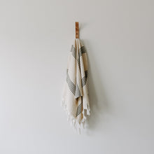 Load image into Gallery viewer, Turkish Cotton + Bamboo Hand Towel - Multi Stripes
