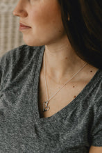 Load image into Gallery viewer, I Have You In My Heart Necklace (sterling silver)
