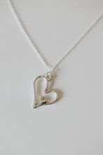 Load image into Gallery viewer, I Have You In My Heart Necklace (sterling silver)

