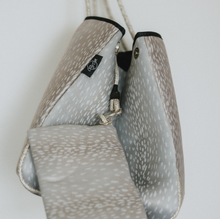 Load image into Gallery viewer, Neoprene Bag - Beige Fawn

