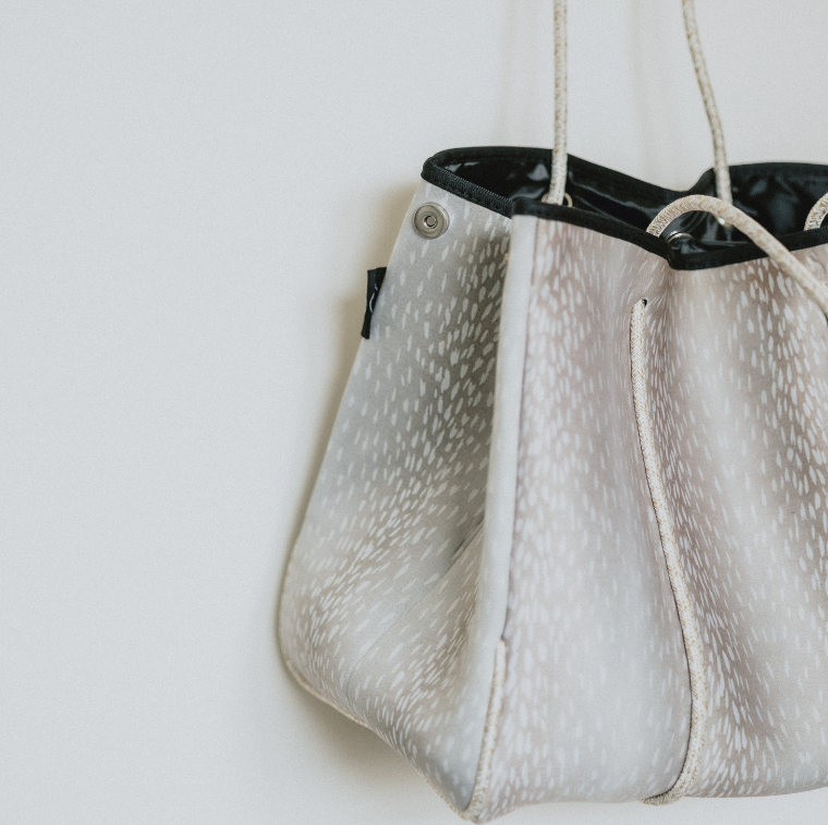 Neoprene Bag - Beige Fawn
