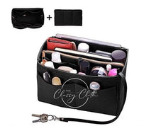 Load image into Gallery viewer, Tote Bag Purse Organizer Insert - Black
