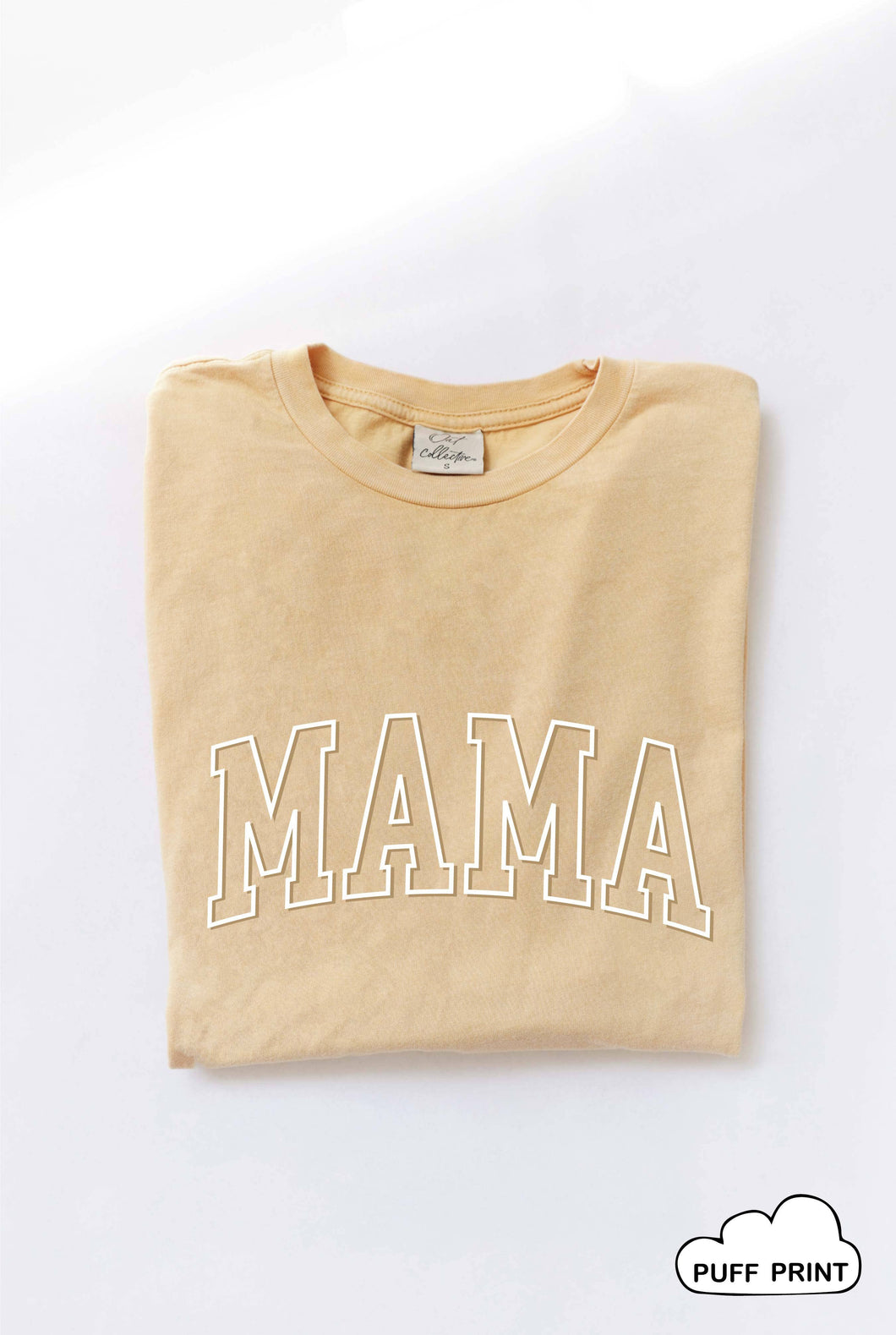 MAMA Mineral Washed Graphic T-shirt