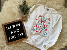Load image into Gallery viewer, Santa’s Reindeer Sweatshirt
