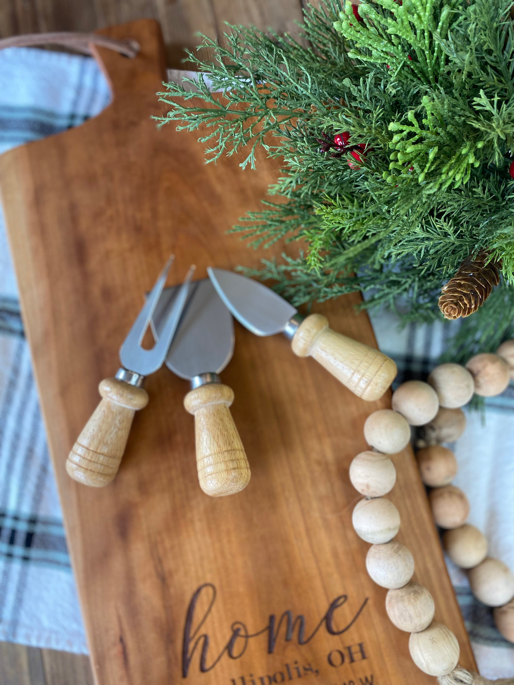 Holiday Cheese Knives
