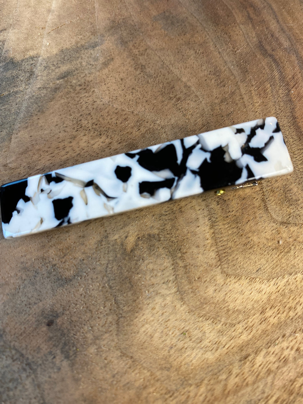 Flora Clips In Black + White