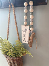 Load image into Gallery viewer, Farmhouse beaded tag
