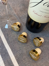 Load image into Gallery viewer, Sips Bottle Stoppers 4pk

