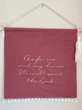 Load image into Gallery viewer, As for me, canvas banner
