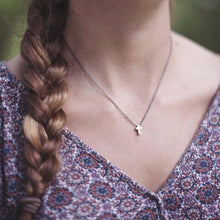 Load image into Gallery viewer, Tiny cross necklace
