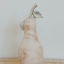 Load image into Gallery viewer, Mango Wood Pear decor
